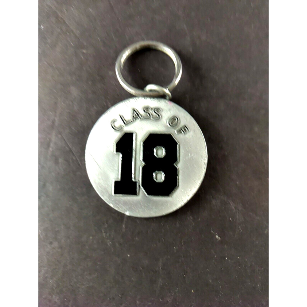 Class Of 18 Compass Keychain Solid Metal